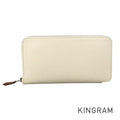 HERMES Azap Long Silkine Long wallet Round zipper