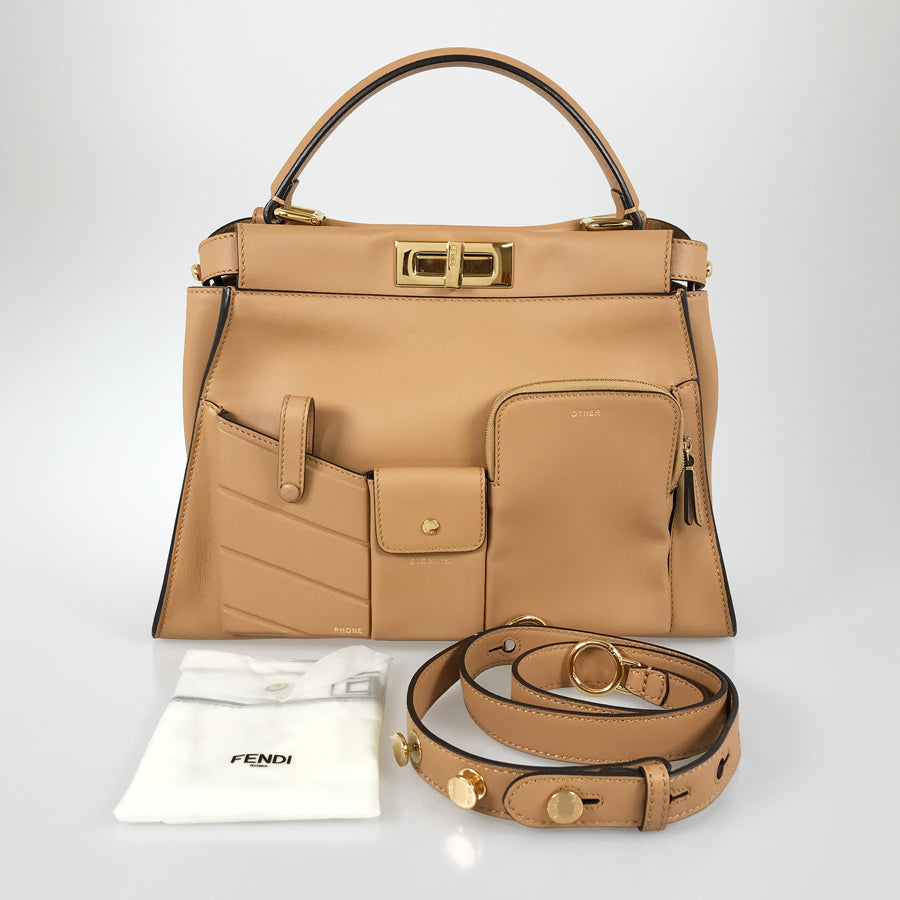 FENDI Peekaboo 8BN312 Hand bag