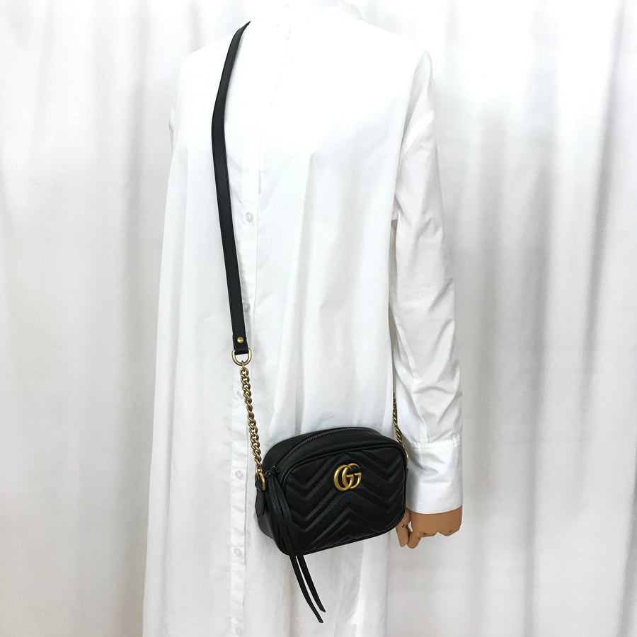 GUCCI GG Marmont Mini camera bag 448065 Shoulder bag
