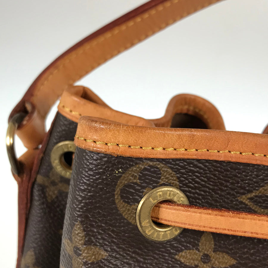 LOUIS VUITTON Monogram Mini Noe M42227 Hand bag
