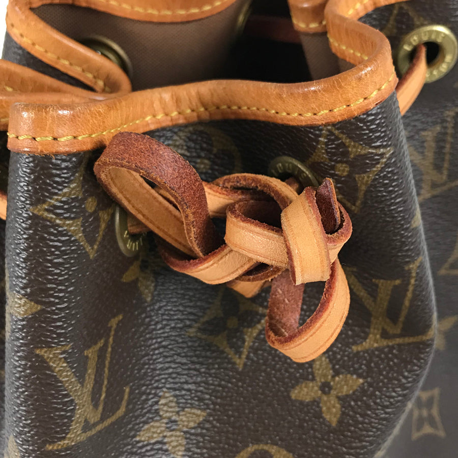 LOUIS VUITTON Monogram Mini Noe M42227 Hand bag