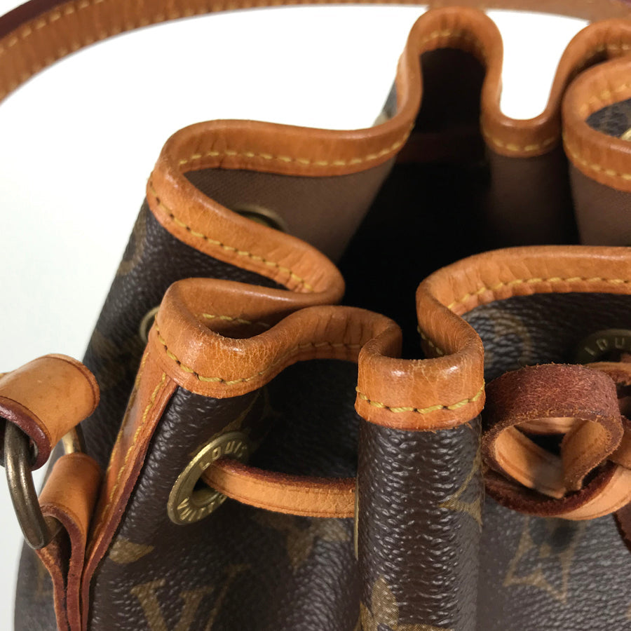LOUIS VUITTON Monogram Mini Noe M42227 Hand bag