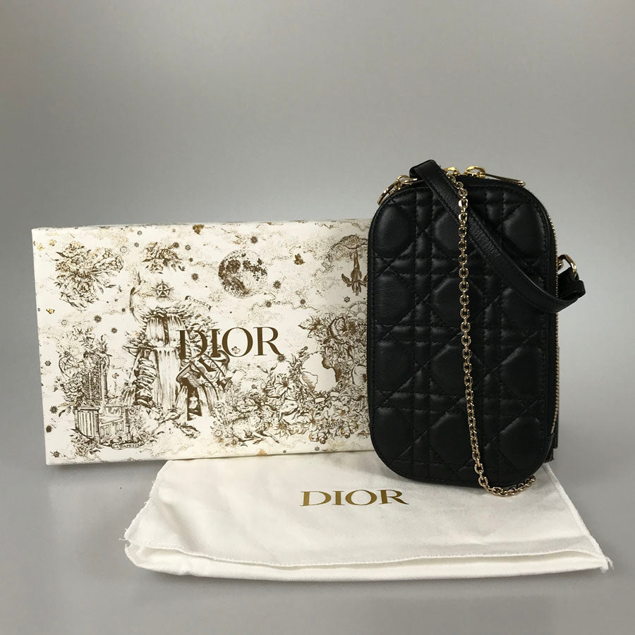 Dior Lady Dior Call-in Phone Holder Shoulder bag