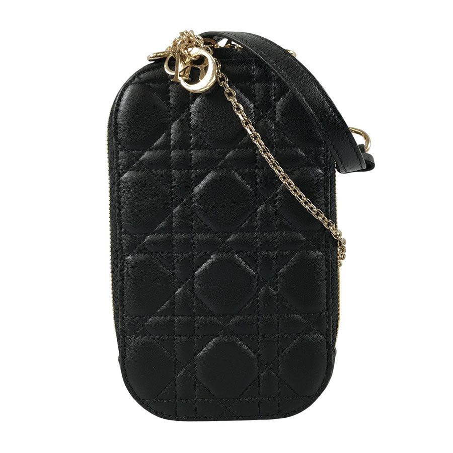 Dior Lady Dior Call-in Phone Holder Shoulder bag