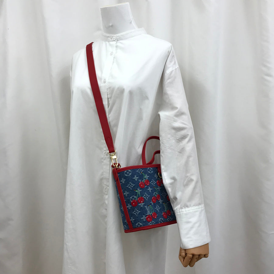 LOUIS VUITTON Monogram Denim Neverfull inside out BB M14997 Tote bag