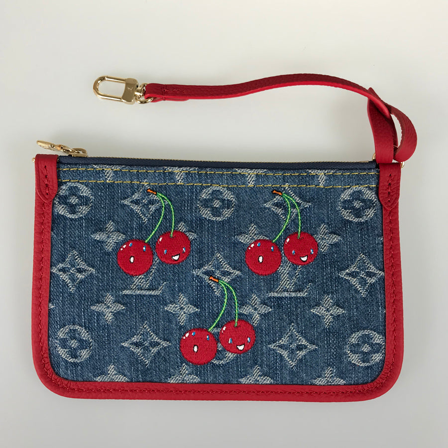 LOUIS VUITTON Monogram Denim Neverfull inside out BB M14997 Tote bag