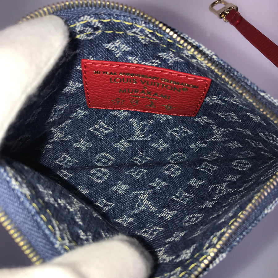 LOUIS VUITTON Monogram Denim Neverfull inside out BB M14997 Tote bag