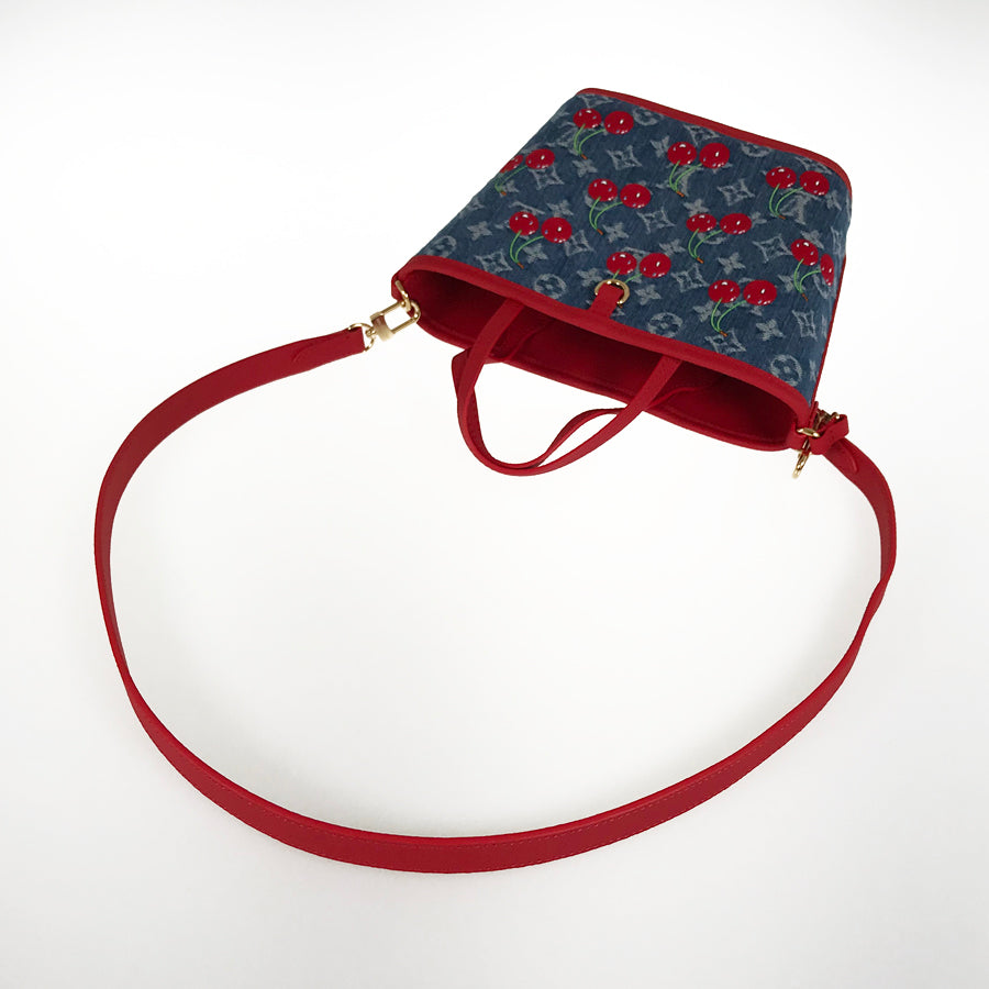 LOUIS VUITTON Monogram Denim Neverfull inside out BB M14997 Tote bag