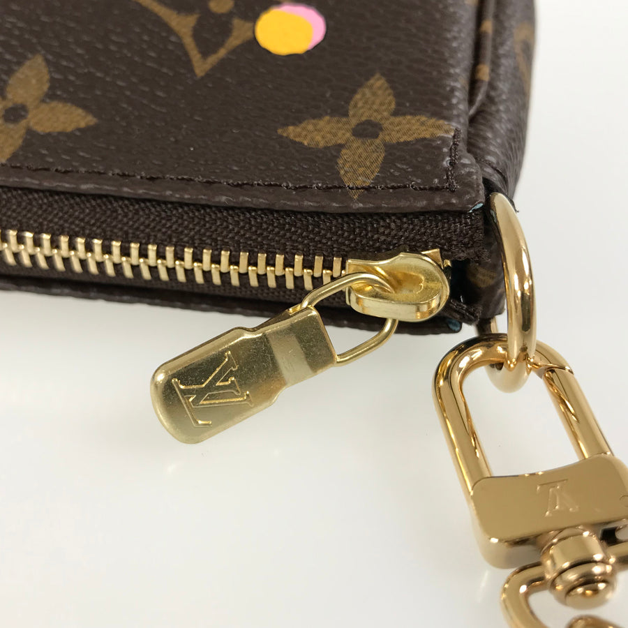 LOUIS VUITTON Monogram Mini Pochette Accessoires M81637 Pouch
