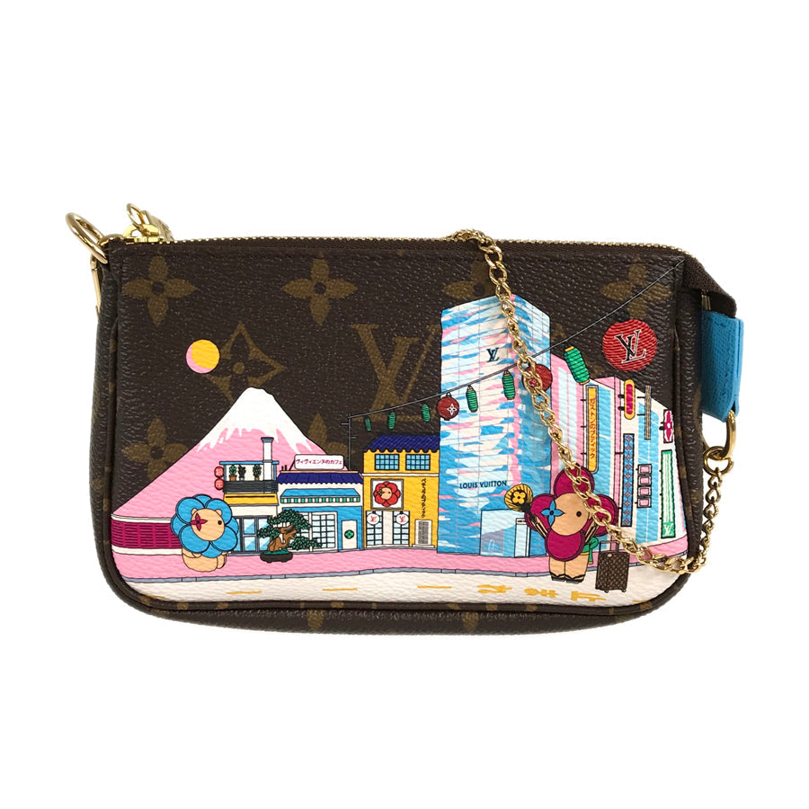 LOUIS VUITTON Monogram Mini Pochette Accessoires M81637 Pouch