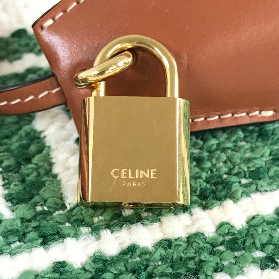 CELINE Horizontal Hippo Plan Soleil Tote Bag