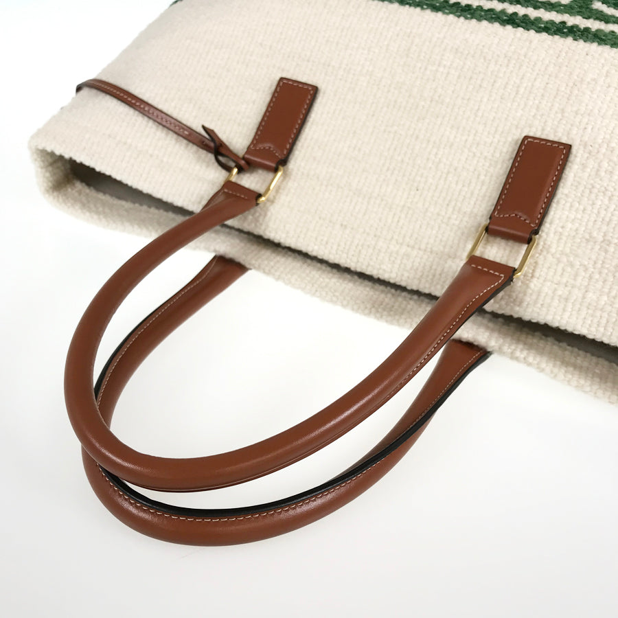 CELINE Horizontal Hippo Plan Soleil Tote Bag