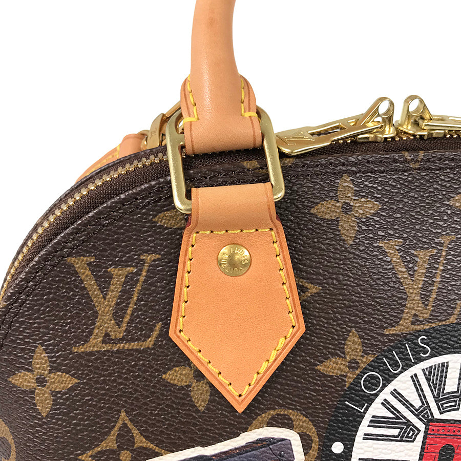 LOUIS VUITTON Monogram Alma BB M43230 Hand bag