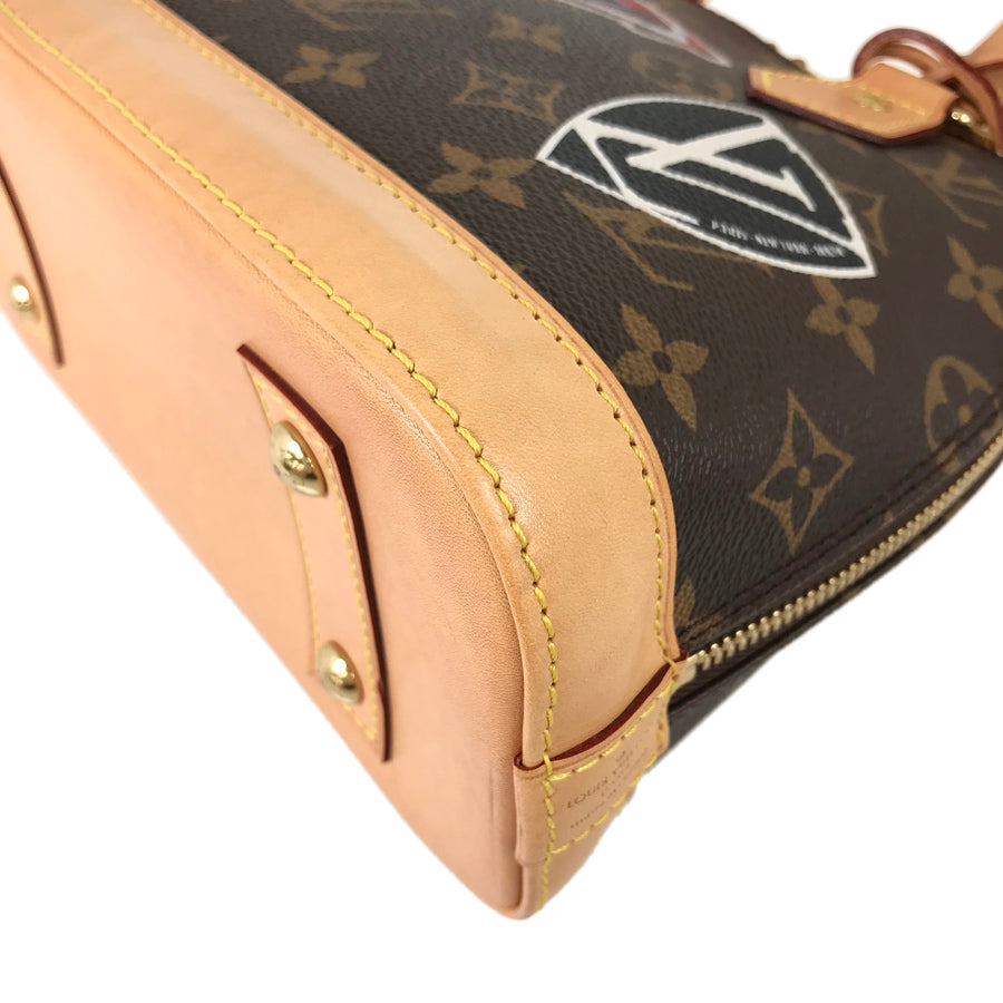 LOUIS VUITTON Monogram Alma BB M43230 Hand bag