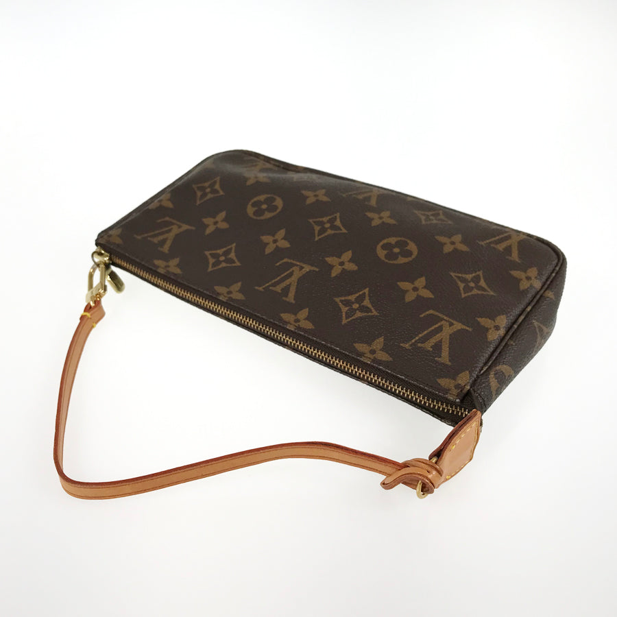LOUIS VUITTON Monogram Pochette Accessoires M51980 Pouch