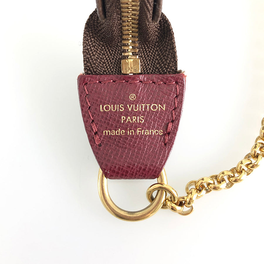 LOUIS VUITTON Monogram Mini Pochette Accessoires M63798 Pouch