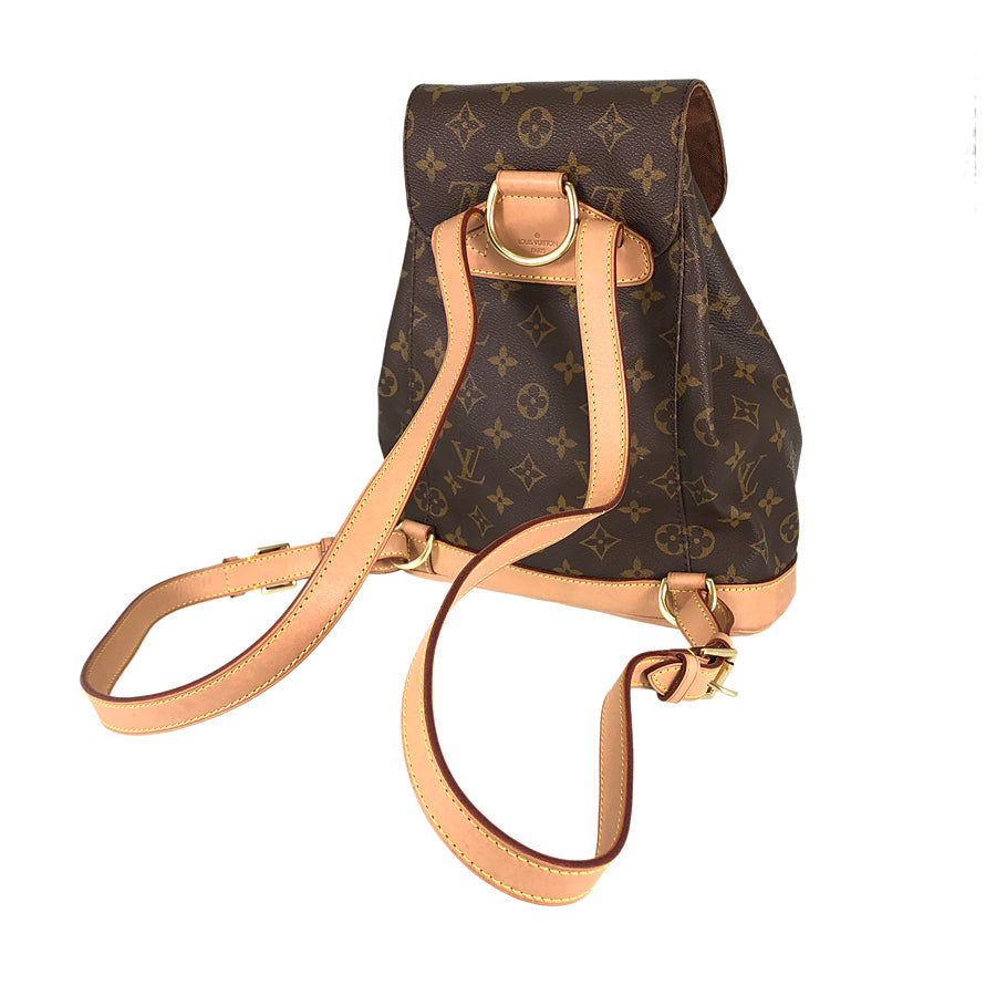 LOUIS VUITTON Monogram Montsouris MM M51136 Backpack