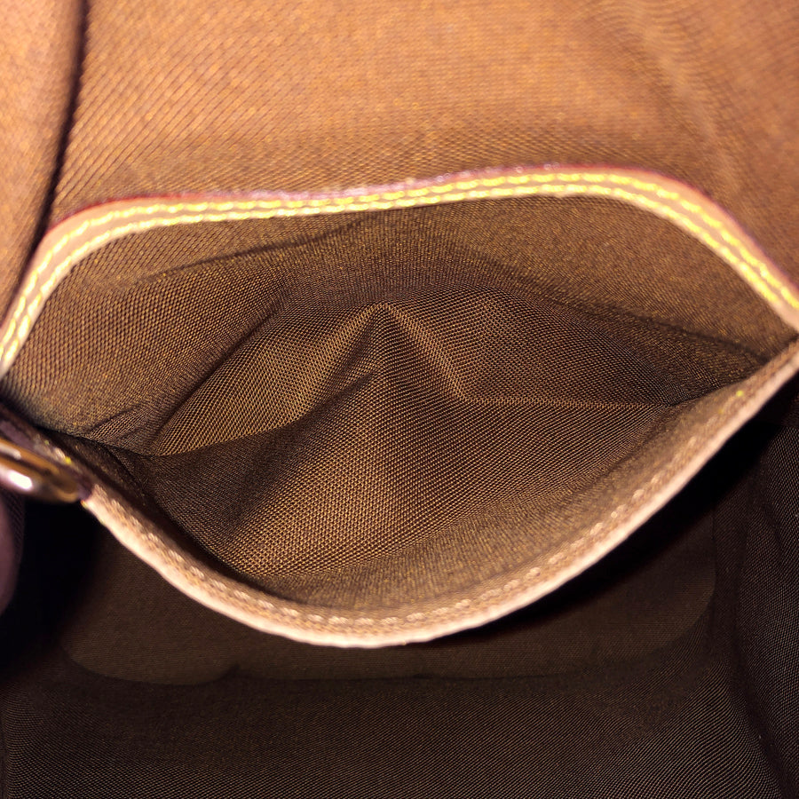 LOUIS VUITTON Monogram Montsouris MM M51136 Backpack