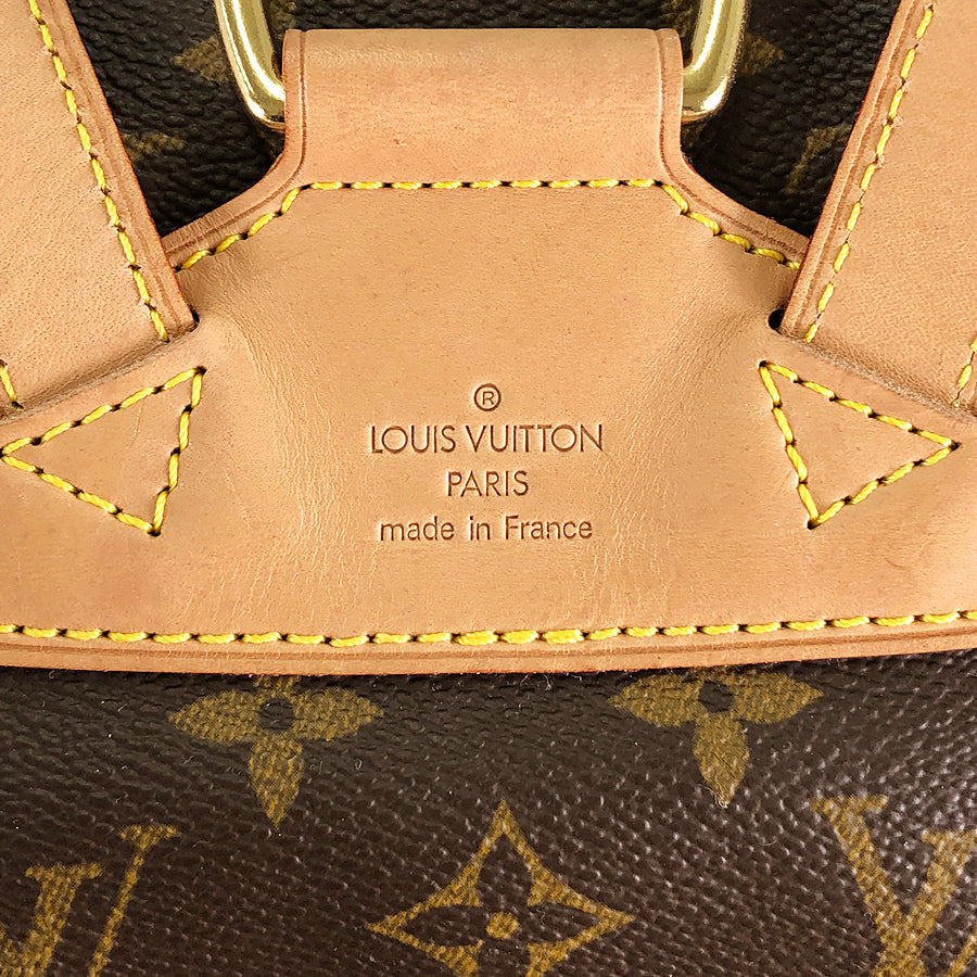 LOUIS VUITTON Monogram Montsouris MM M51136 Backpack