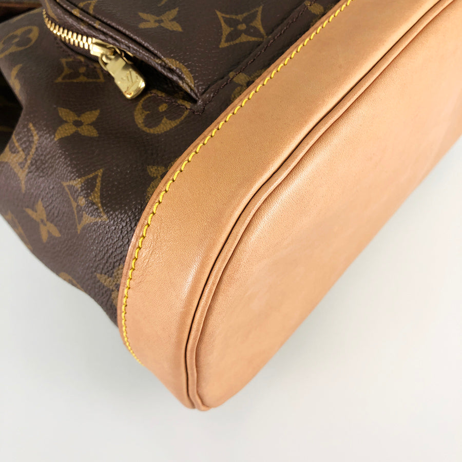 LOUIS VUITTON Monogram Montsouris MM M51136 Backpack