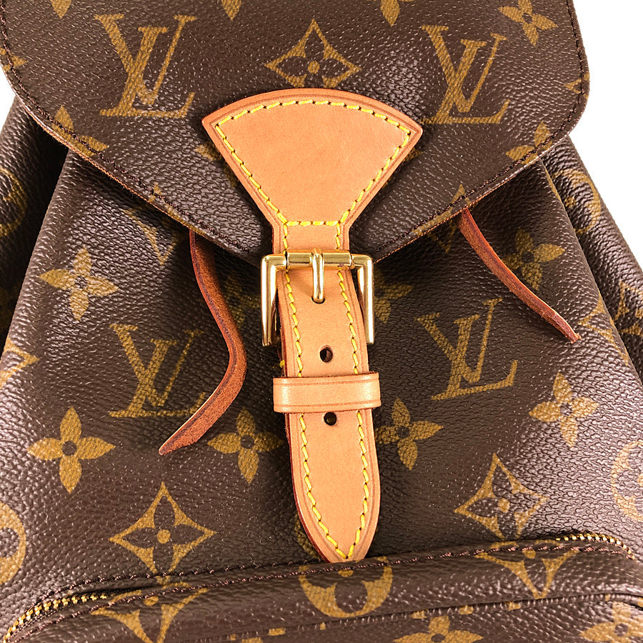 LOUIS VUITTON Monogram Montsouris MM M51136 Backpack