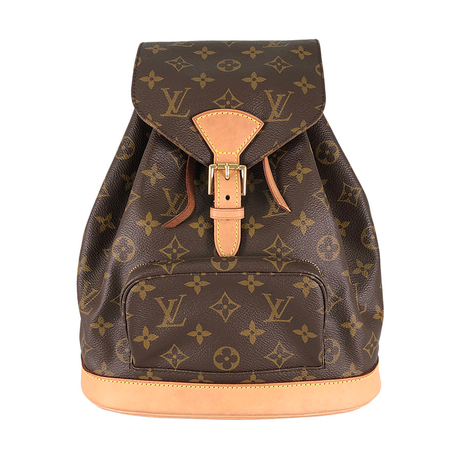 LOUIS VUITTON Monogram Montsouris MM M51136 Backpack