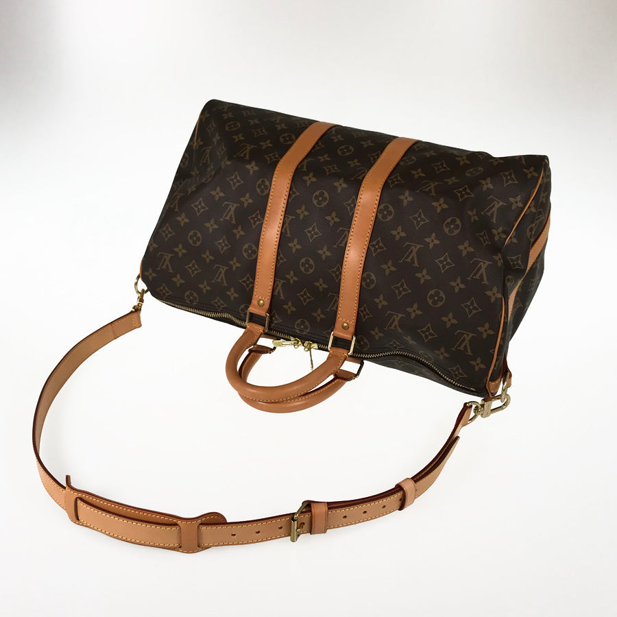 LOUIS VUITTON Monogram Keepall Bandouliere 45 M41418 Boston bag