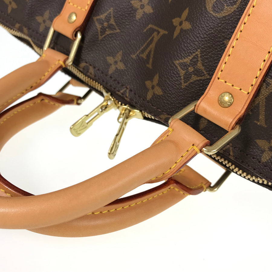 LOUIS VUITTON Monogram Keepall Bandouliere 55 M41414 Boston bag