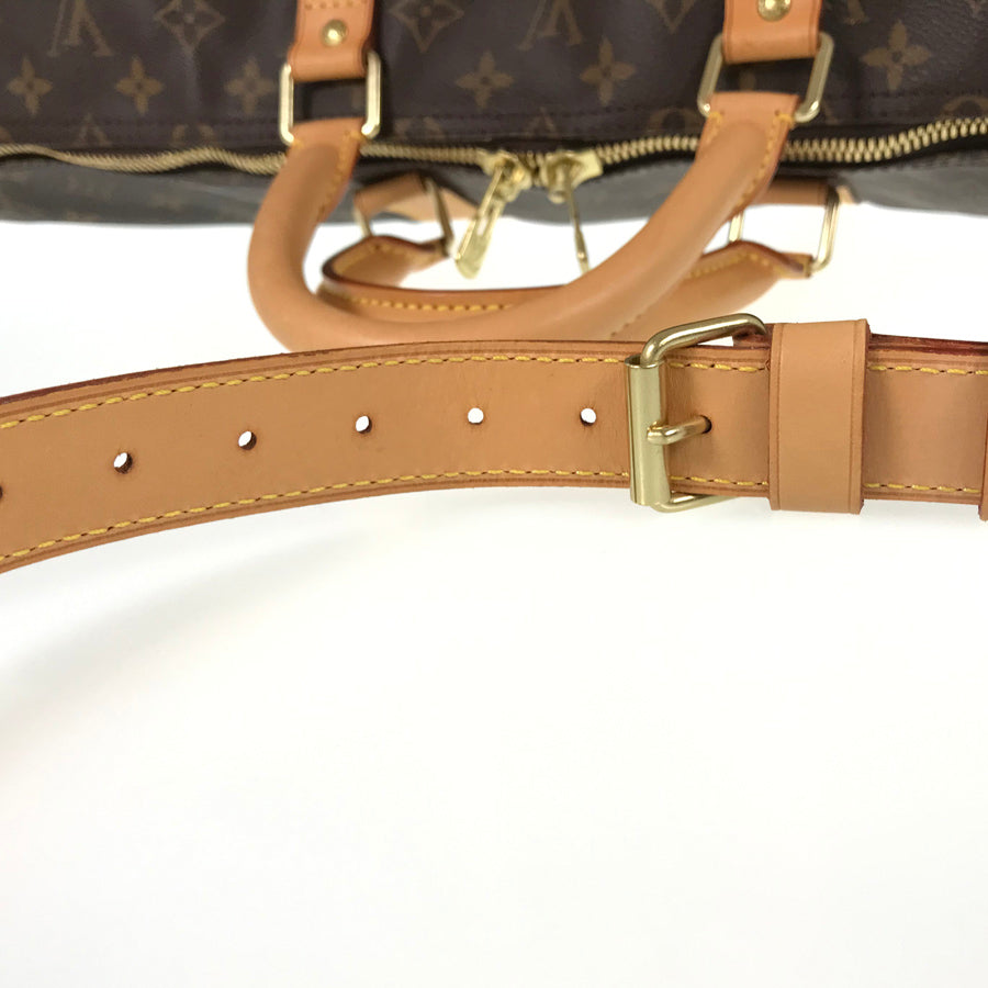 LOUIS VUITTON Monogram Keepall Bandouliere 55 M41414 Boston bag