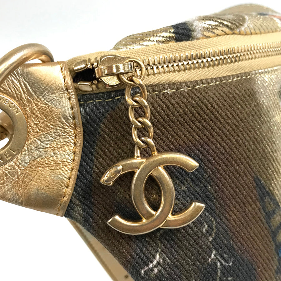 CHANEL egyptian graffiti Sling bag