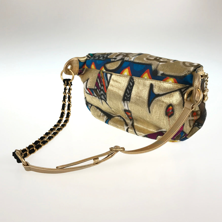 CHANEL egyptian graffiti Sling bag