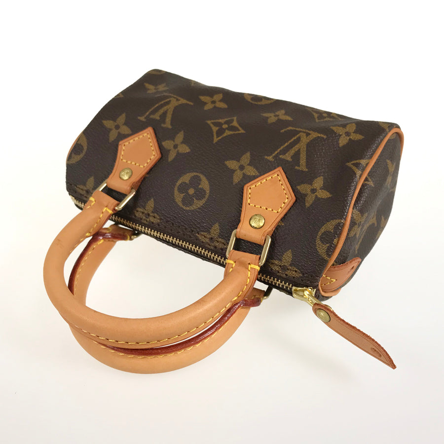 LOUIS VUITTON Monogram Mini Speedy M41534 Hand bag