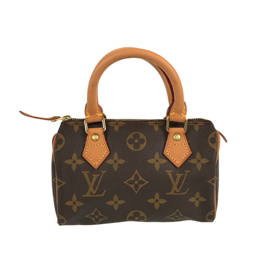 LOUIS VUITTON Monogram Mini Speedy M41534 Hand bag