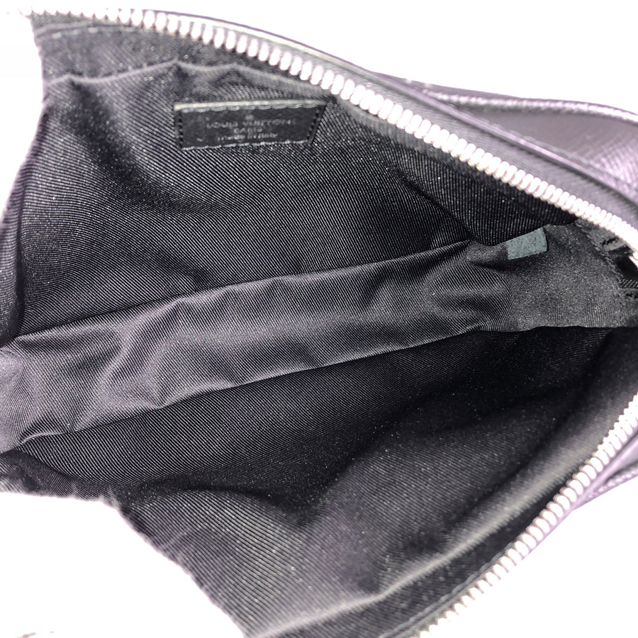LOUIS VUITTON Monogram Eclipse Taigalama Bumbag Outdoor M30245 Sling bag