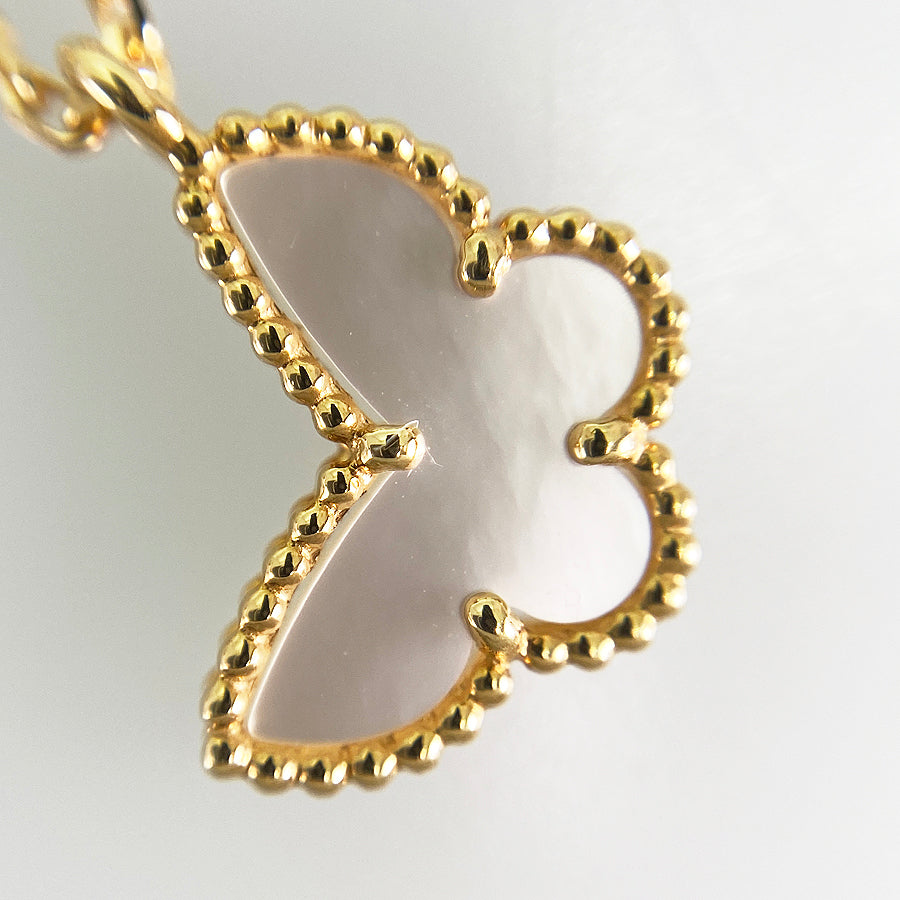 Van Cleef & Arpels Sweet Alhambra Butterfly Necklace