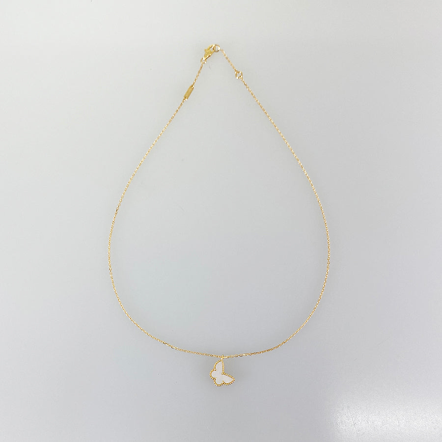 Van Cleef & Arpels Sweet Alhambra Butterfly Necklace