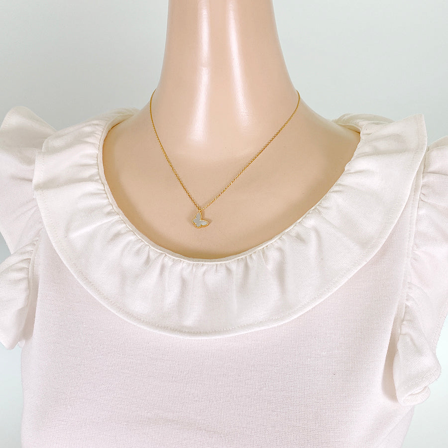 Van Cleef & Arpels Sweet Alhambra Butterfly Necklace