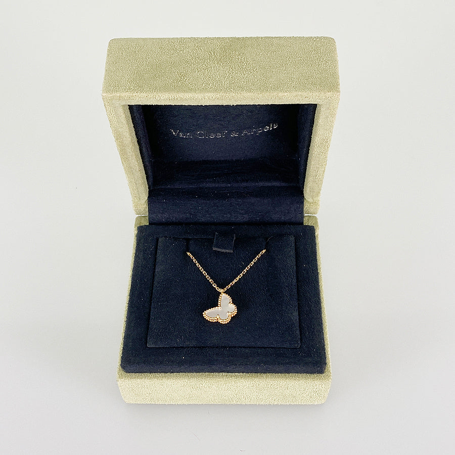 Van Cleef & Arpels Sweet Alhambra Butterfly Necklace