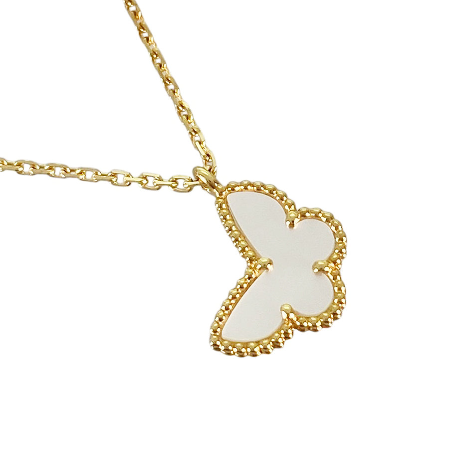 Van Cleef & Arpels Sweet Alhambra Butterfly Necklace