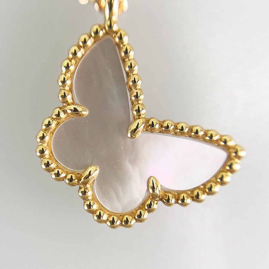 Van Cleef & Arpels Sweet Alhambra Butterfly Necklace