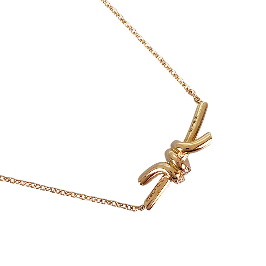TIFFANY&Co. Knot Necklace