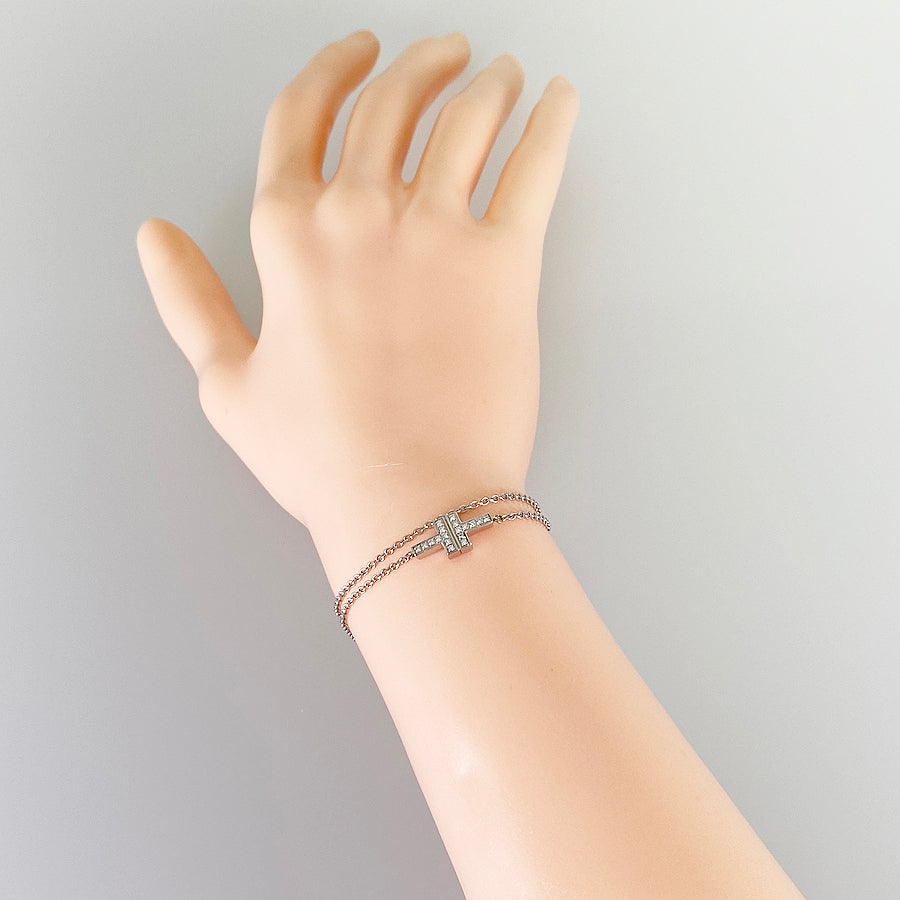 TIFFANY&Co. T TWO Bracelet