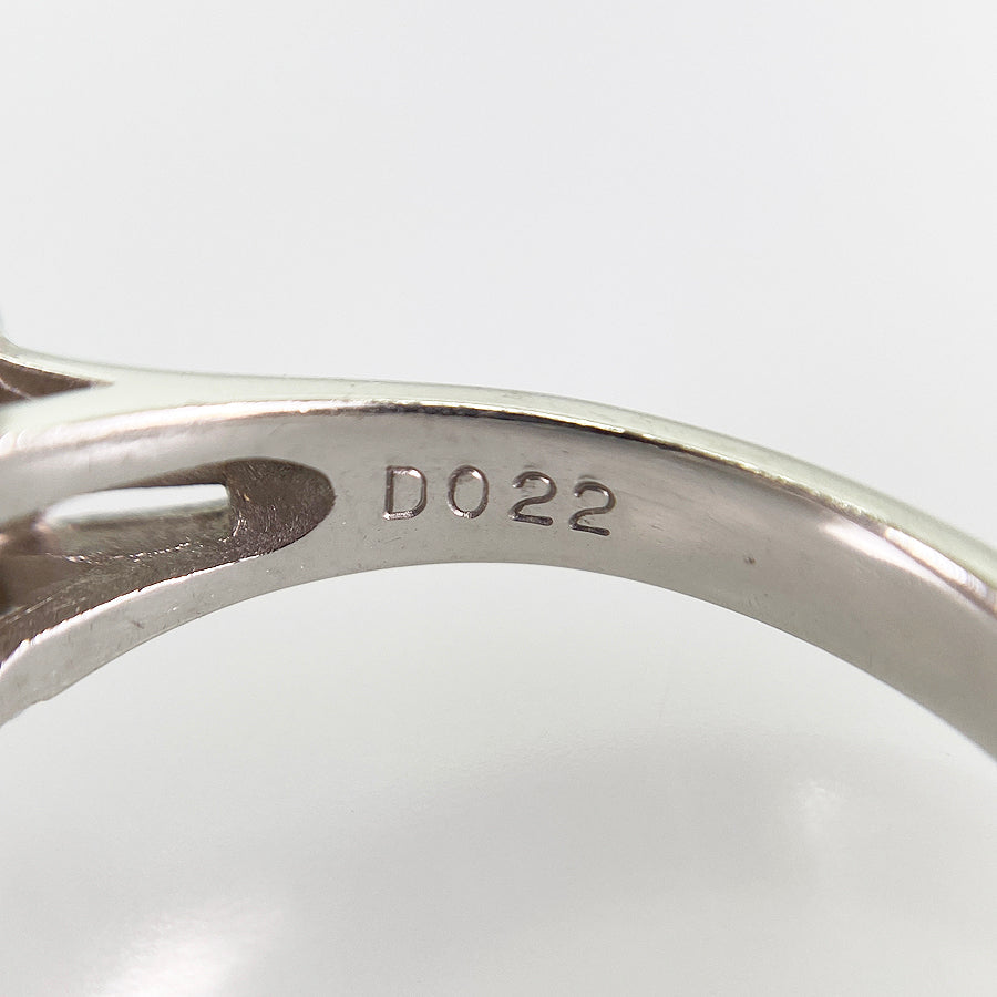 Ring Platinum Akoya Pearl