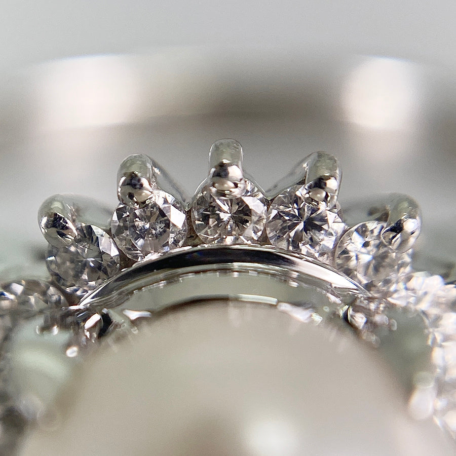 Ring Platinum Akoya Pearl