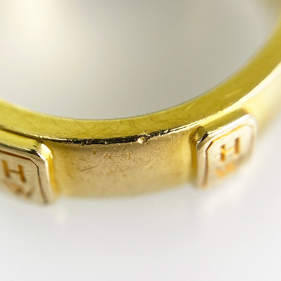HARRY WINSTON HW logo band Ring