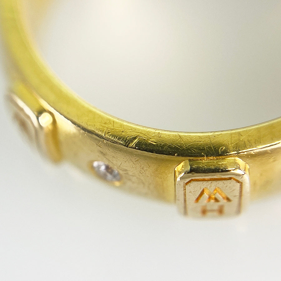 HARRY WINSTON HW logo band Ring