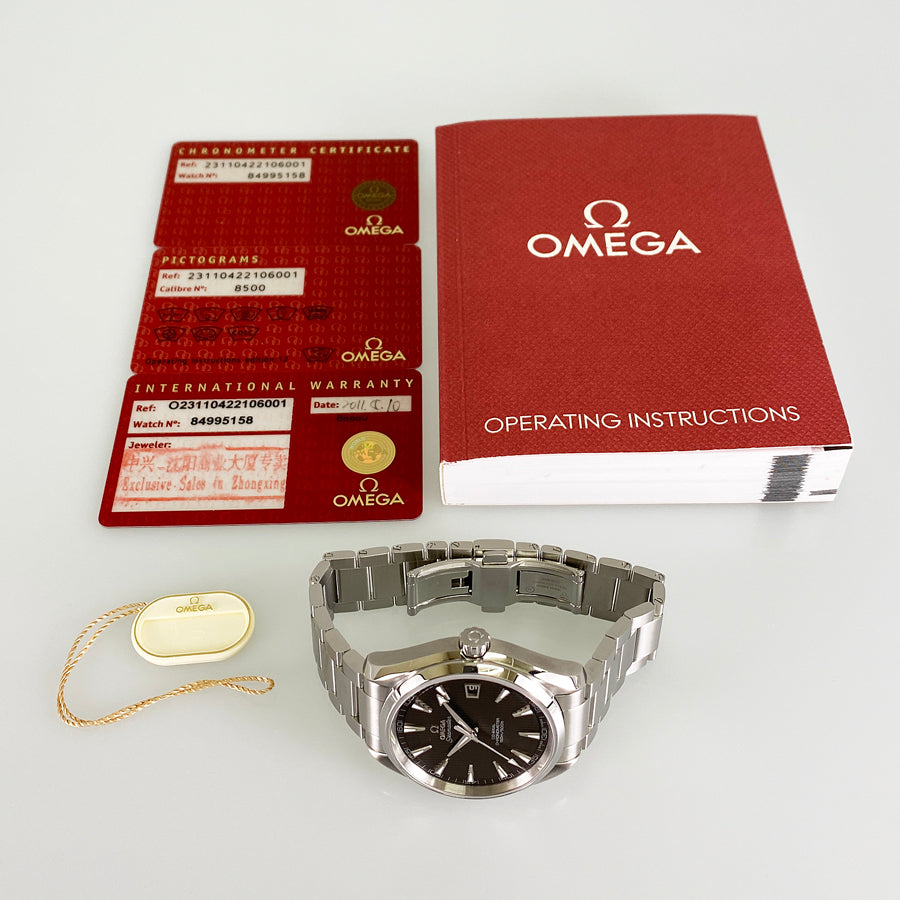 OMEGA Seamaster Aquaterra 150M Co-Axial 231.10.42.21.06.001 Men's Watch