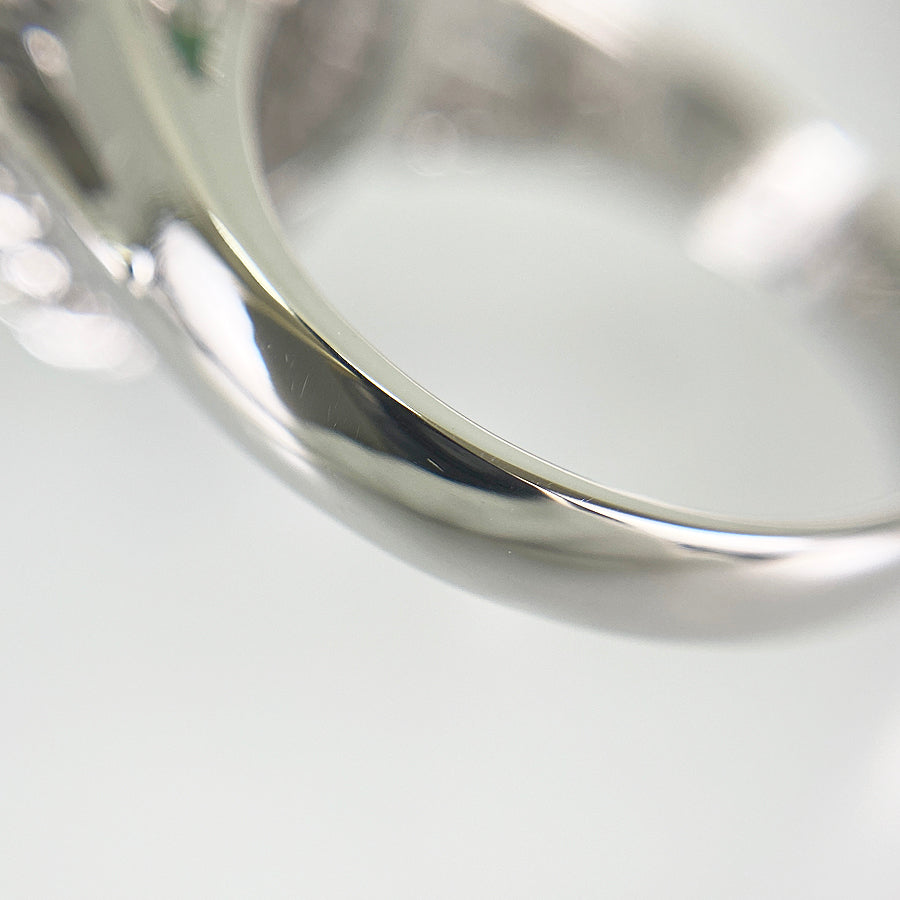 Ring Platinum Jade - Jadeite
