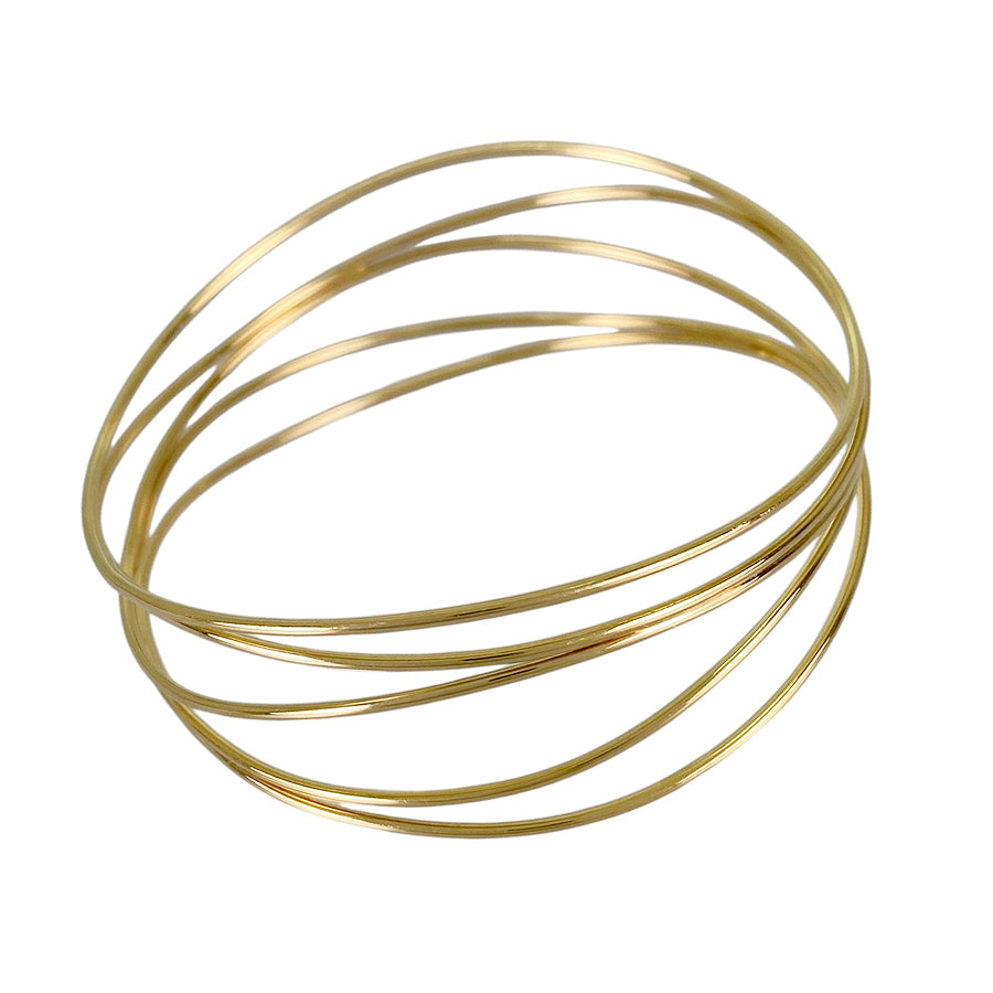 TIFFANY&Co. Elsa Peretti Wave 5 Row Bangle