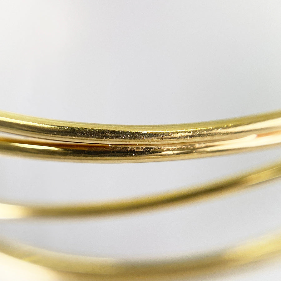 TIFFANY&Co. Elsa Peretti Wave 5 Row Bangle